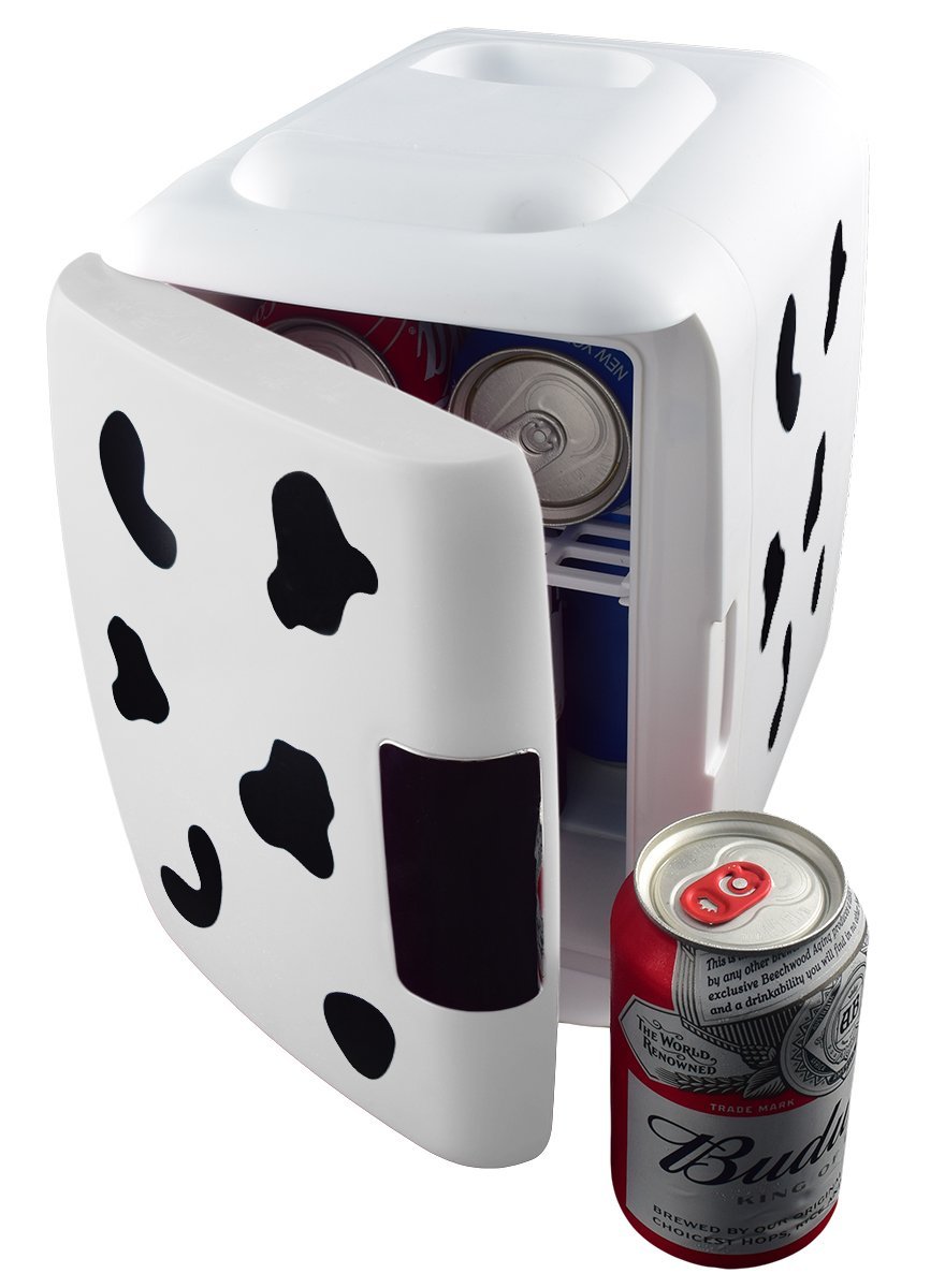 Cooluli Mini Fridge Electric Cooler and Warmer (4 Liter / 6 Can) AC/DC