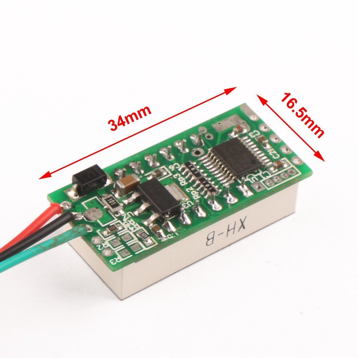 RioRand® Digital Small Engine Motor Tachometer RPM Speed Measure Gauge