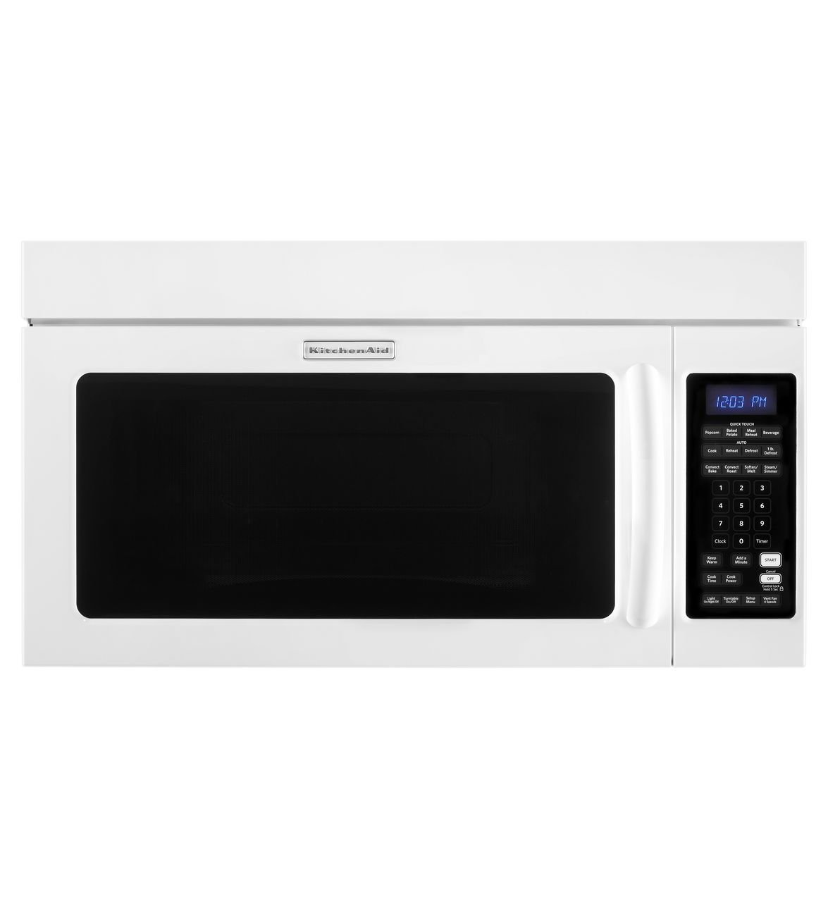 Kitchenaid KHMC1857WWH Microwave Hood Combination Oven N3 free image