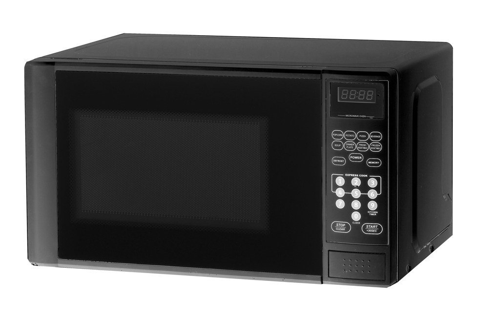 Haier MWM0701TB Compact 2/3CubicFoot 700Watt Microwave Oven, Black