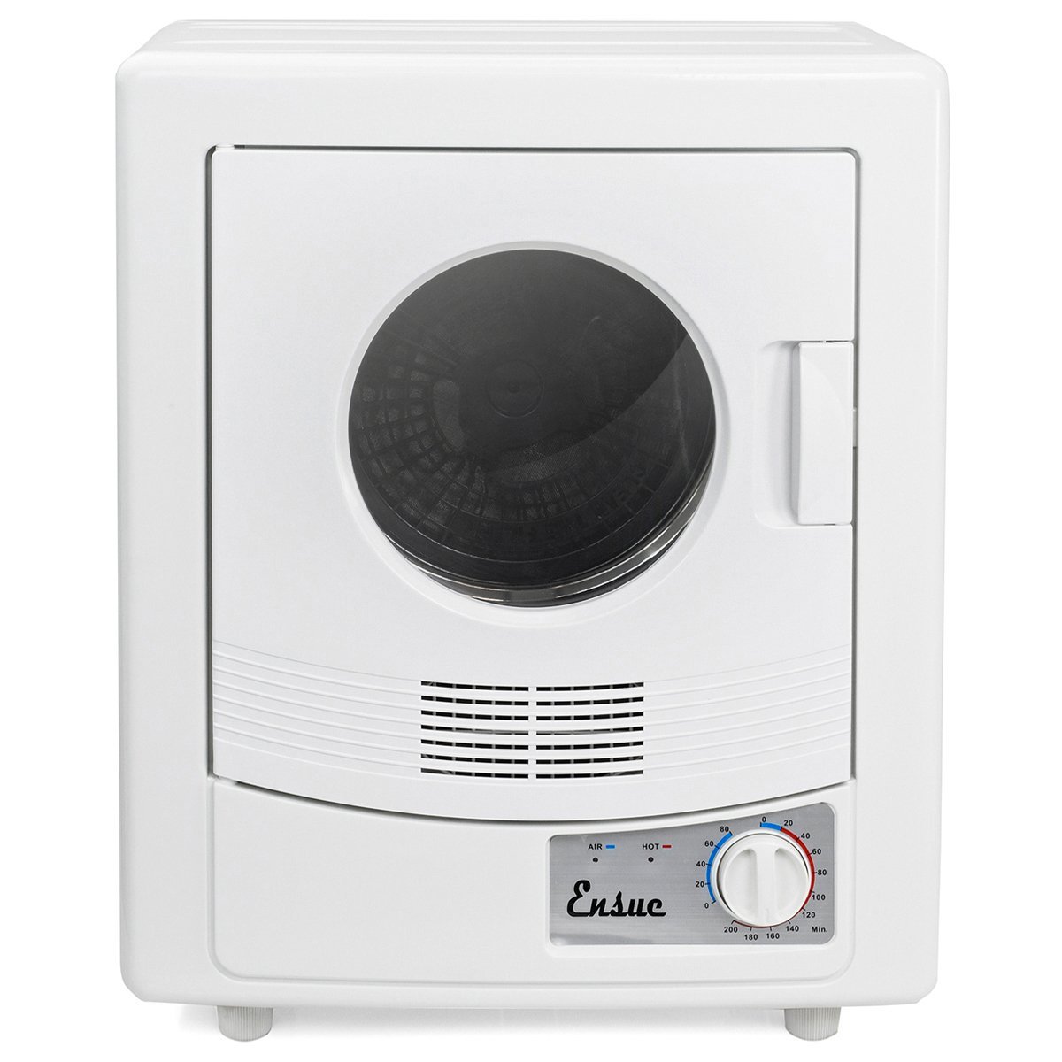 Ensue Portable Electric Tumble Dryer, Compact Stainless Steel N2 free