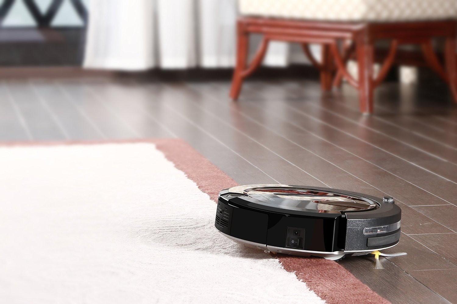 Floor Robot Loomin A325 Auto Slim Anti Fall Robot Vacuum Cleaner