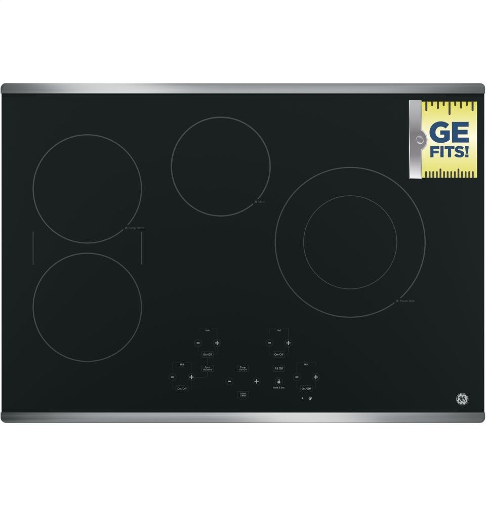 GE JP5030SJSS 30" Stainless Steel Electric Smoothtop Cooktop N4 free