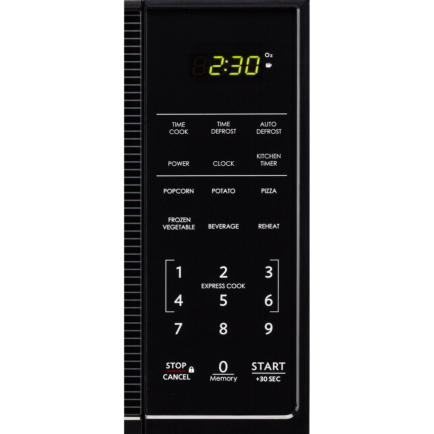 Sharp Compact 1.1 cu.ft. StainlessSteel Countertop Microwave Oven N6