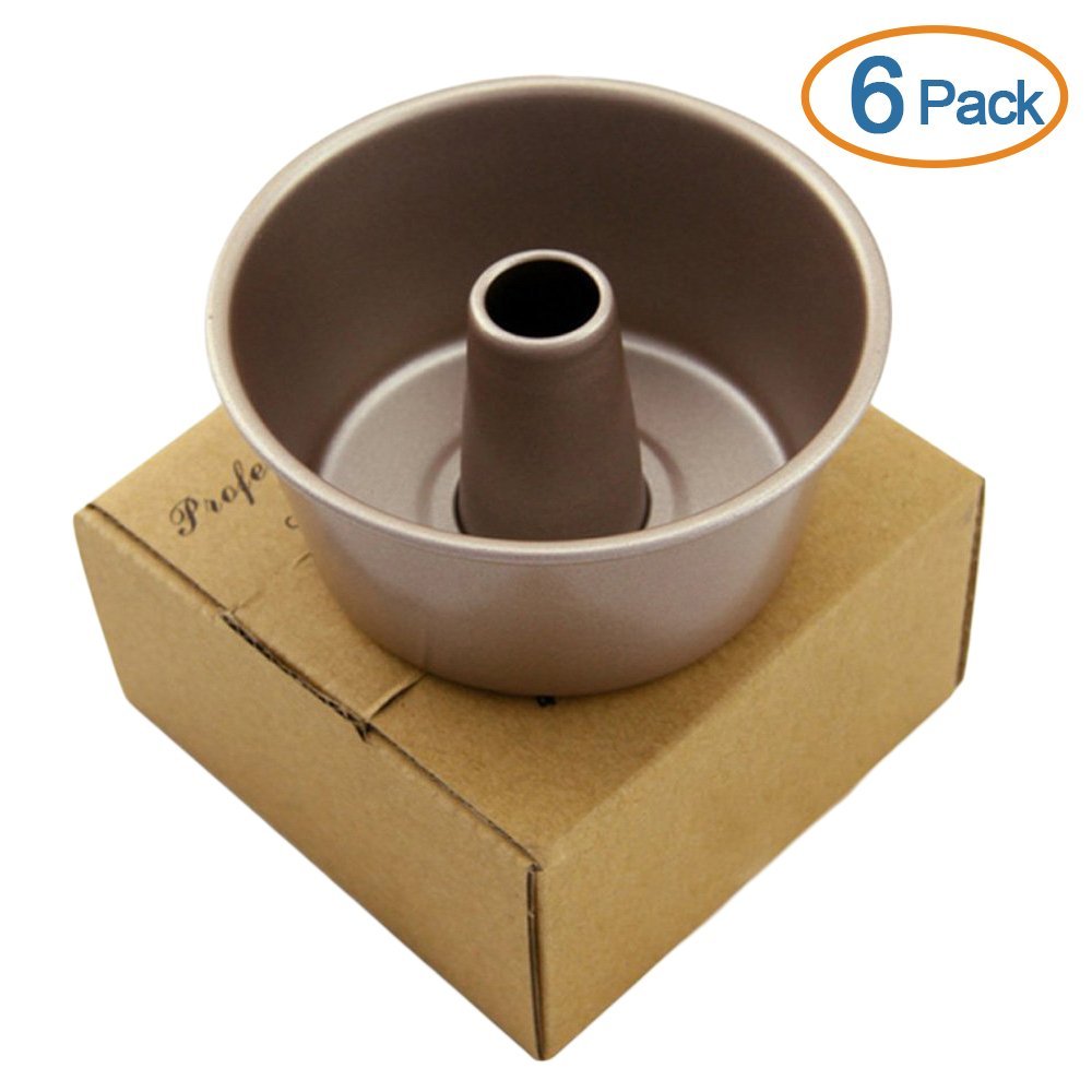 LOHOME® Quiche Pan, Set of 6 PCS Bakeware Nonstick Tart/Quiche Pans