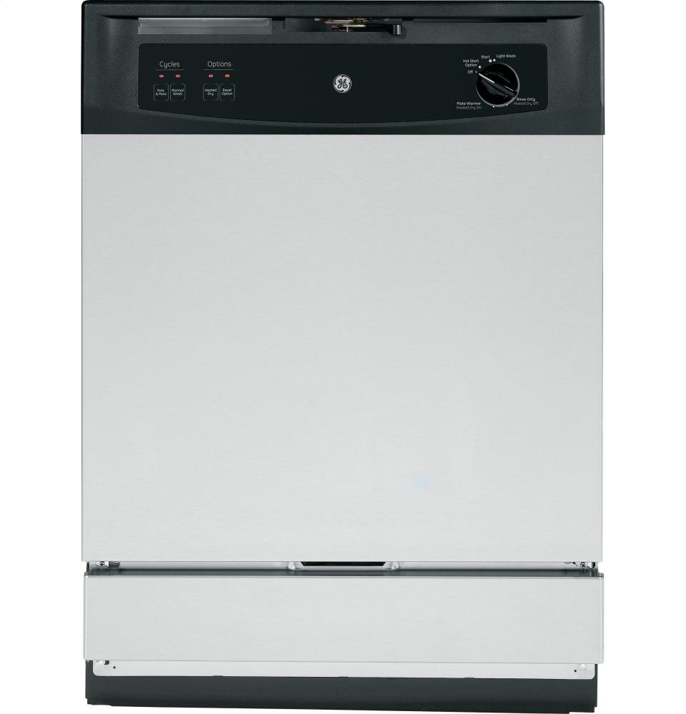 GE GSM2260VSS Spacemaker 24" Stainless Steel Full Console Dishwasher