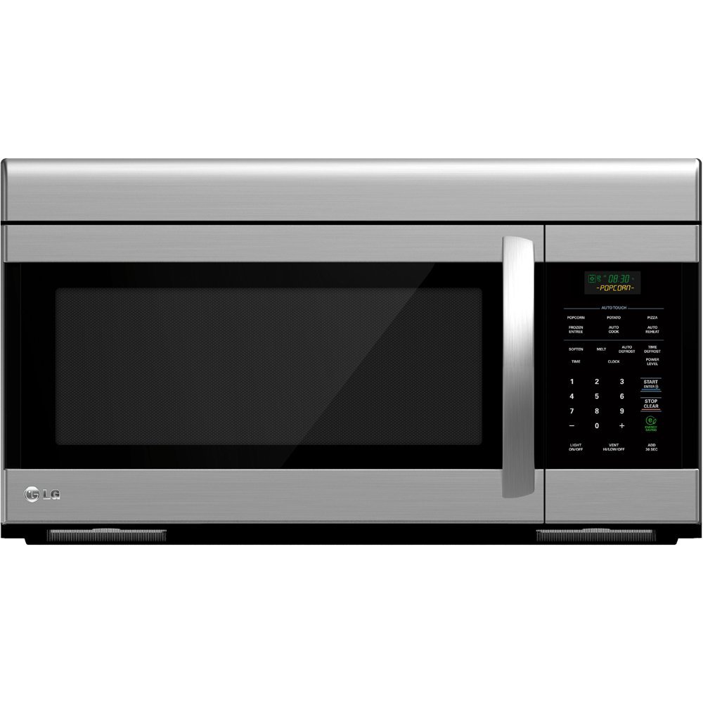 LG LMV1683ST OverTheRange Microwave Oven with 300 CFM Venting System