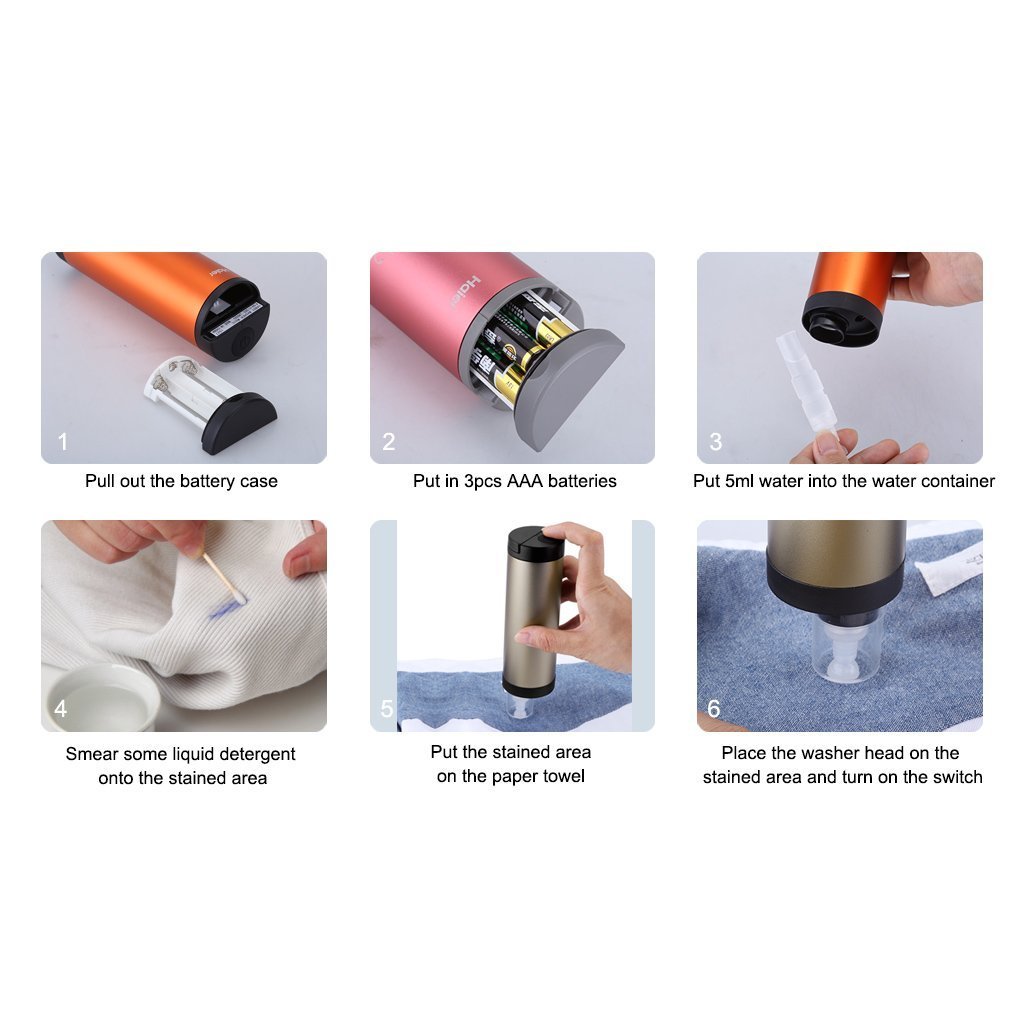 Haier Codo Handy WasherBatteryOperated Portable Mini Washing Machine