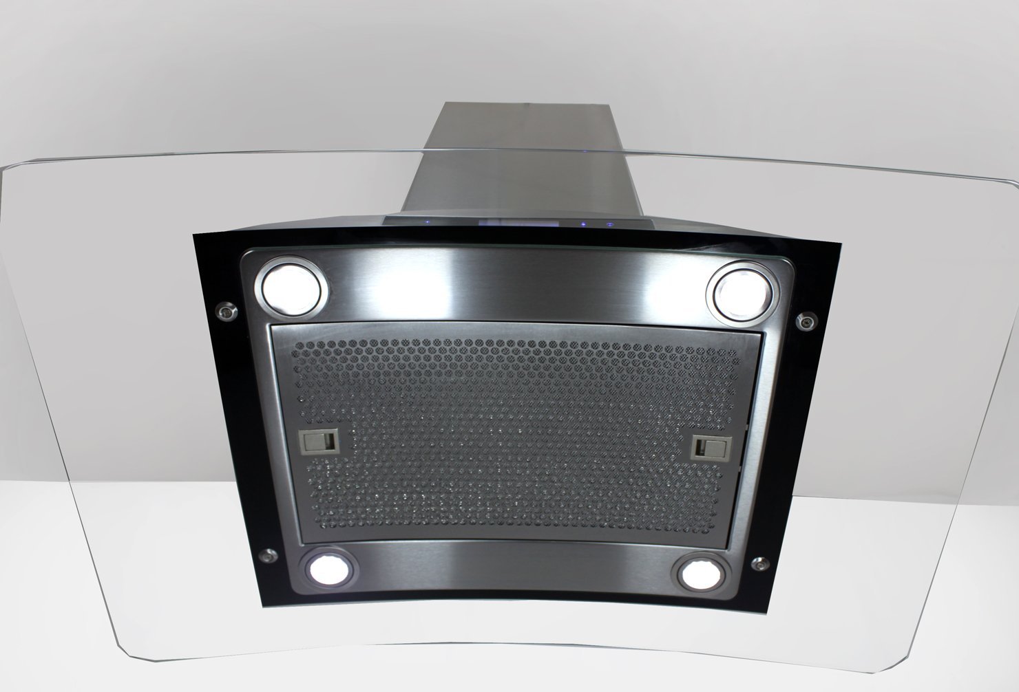 Golden Vantage Stainless Steel 36" Euro Style Island Mount Range Hood