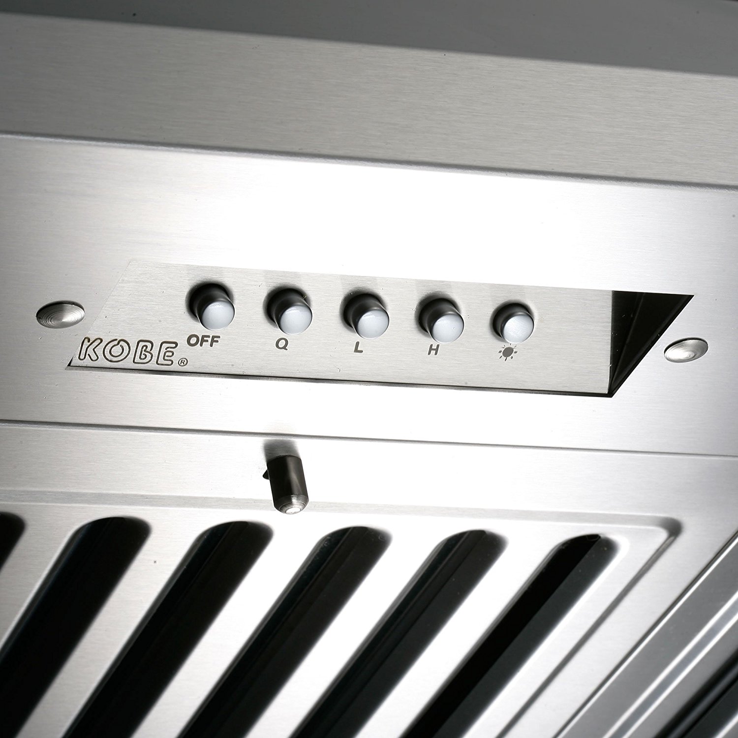 KOBE Range Hoods RAX9436SQBDC461 3Speed 680 CFM Brillia Wall Mount