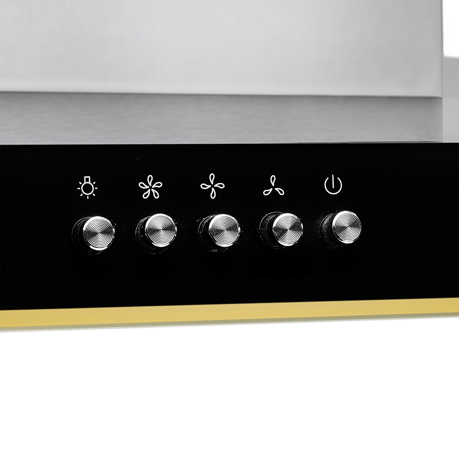 Golden Vantage® 36“ Stainless Steel Wall Mount Range Hood Control Light