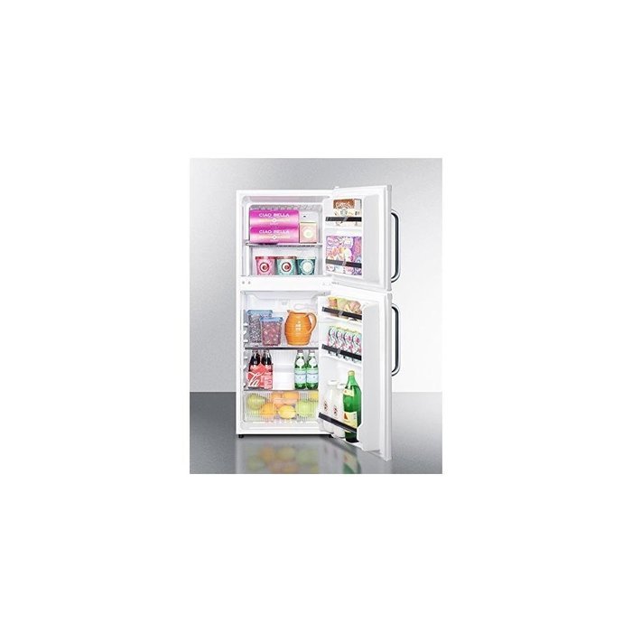 Summit FF71ESTB Energy Star Qualified Twodoor Refrigeratorfreezer in