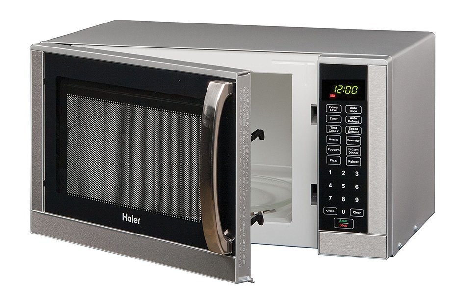 Haier HMC935SESS Stainless Steel Countertop Microwave Oven, 900watt N6