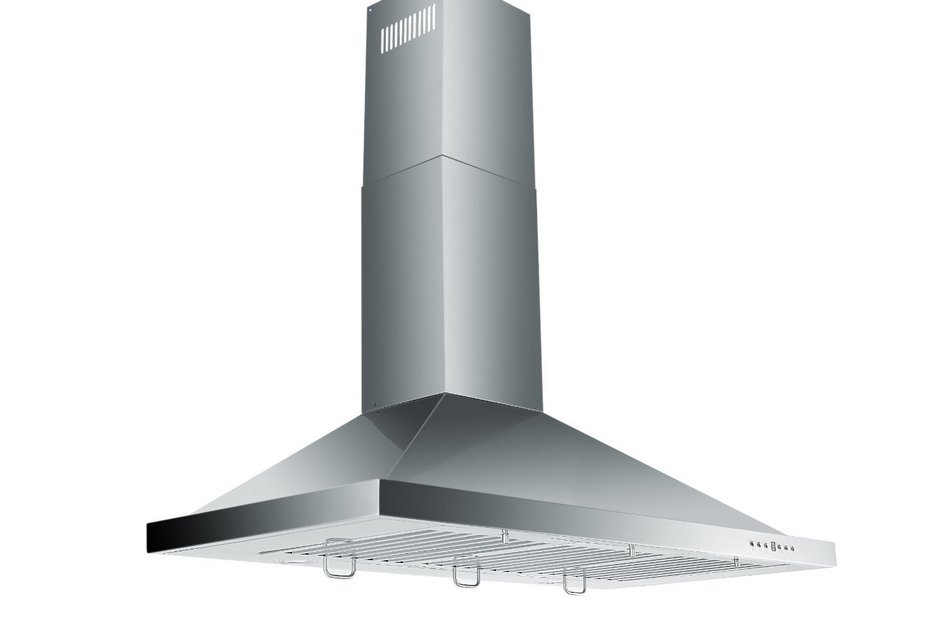 Z Line KB42LED Stainless Steel Wall Mount Range Hood, 42Inch N2 free