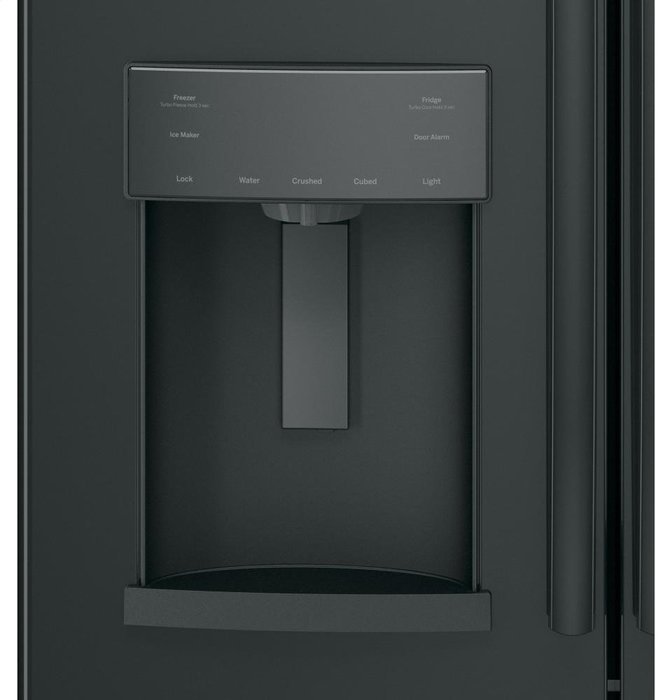 GE Black FrenchDoor Bottom Freezer Refrigerator N8 free image download