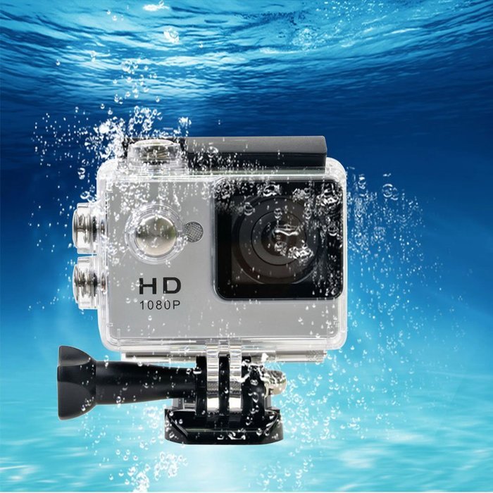 Ckeyin ®1080p Full HD Sports Camera 140 Degree Lens Sports DV 30m