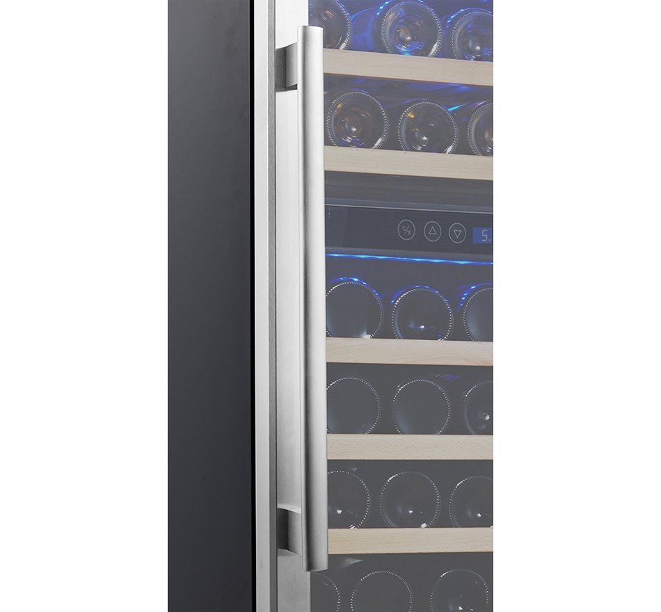 Kalamera 15'' Wine refrigerator 30 Bottle Builtin or Freestanding with