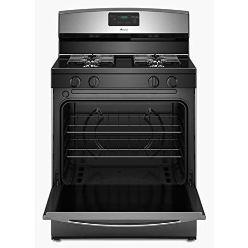 AMANA AGR5330BAW 30 inch 5.1 Cu. Ft. Single Oven FreeStanding Gas