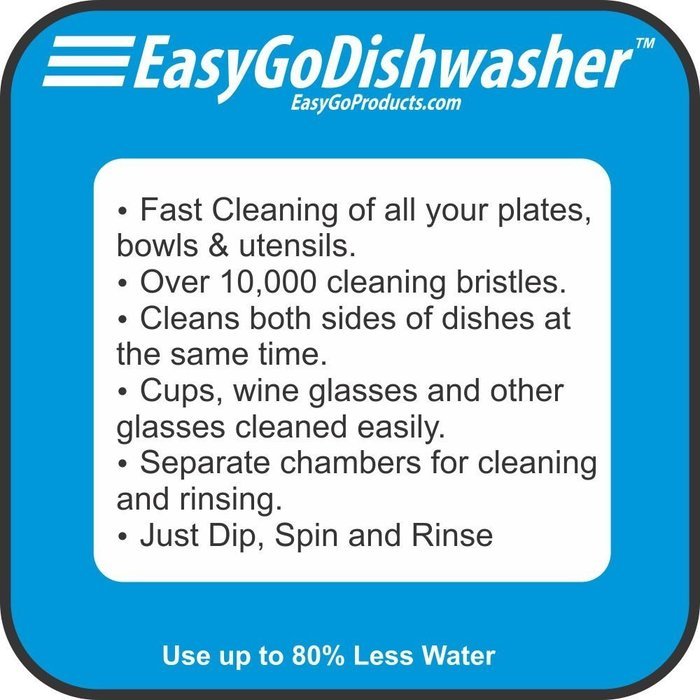 EasyGoDishwasher™ Manual Portable Dishwasher Easy to clean all size