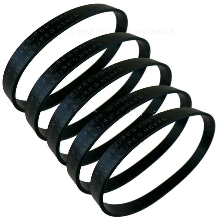 Vacuum Parts & Accessories 5 Belts for Fantom Thunder and Domestic