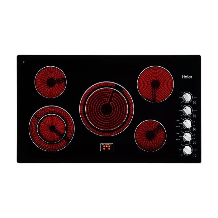 36" Electric Cooktop with 5 Burners N3 free image download