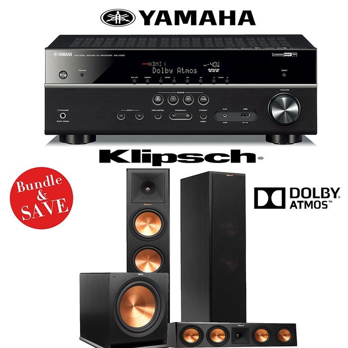 Klipsch RP280FA 3.1 Reference Premiere Dolby Atmos Home Theater System