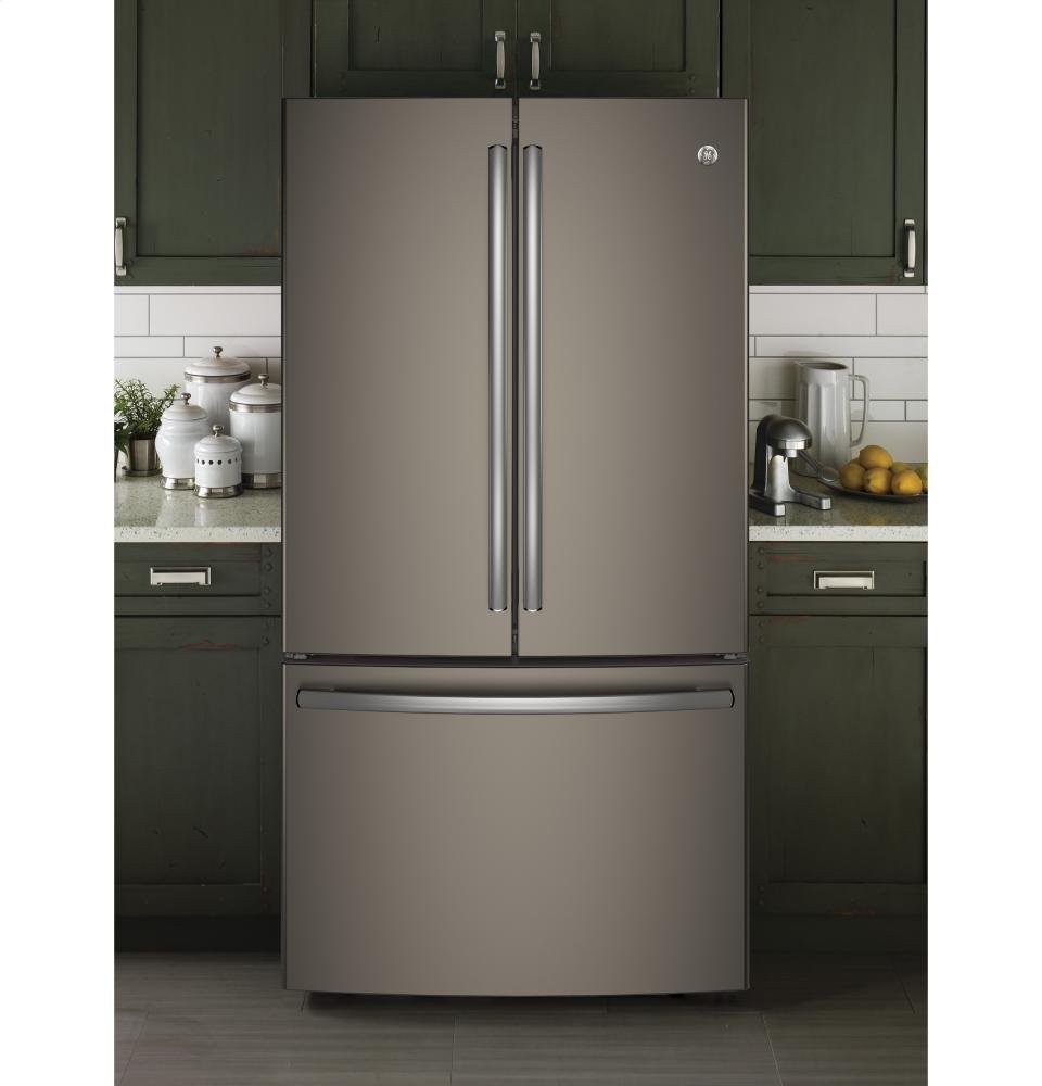 GE Slate FrenchDoor Bottom Freezer Refrigerator GNE29GMKES N3 free