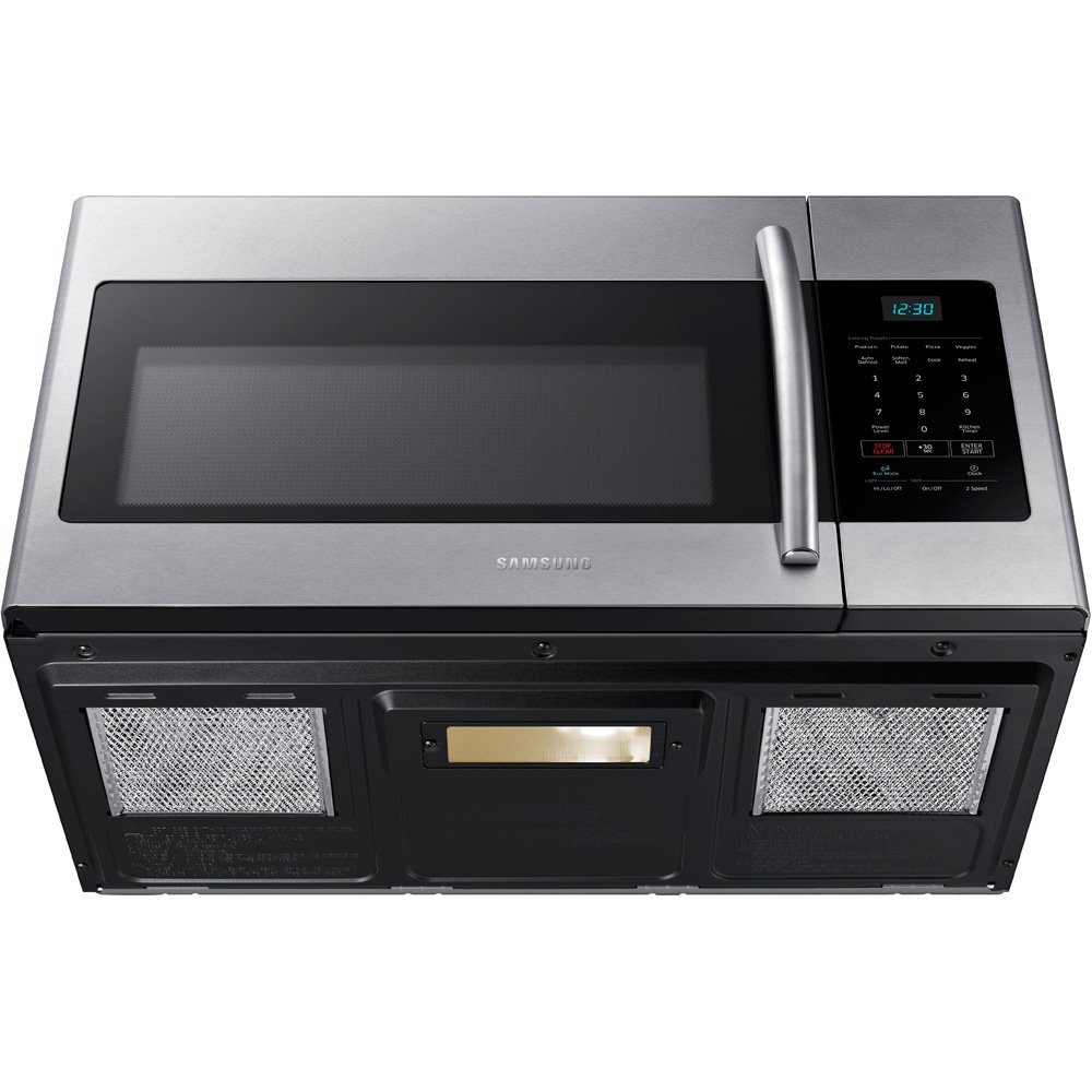 Samsung ME16H702SES 1.6 cu. ft. OvertheRange Microwave Oven N3 free