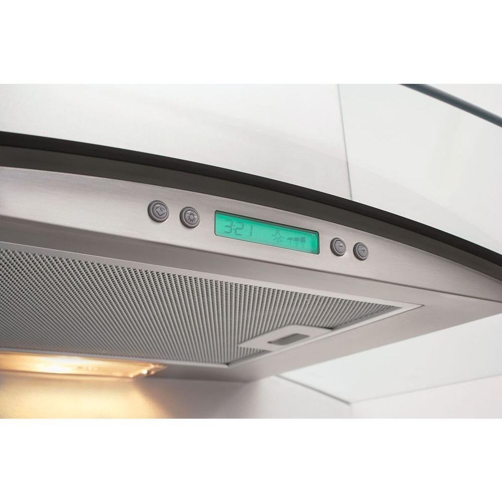 Dekor Glass 36 in. Wall Mount Decorative Range Hood in Stainless Steel