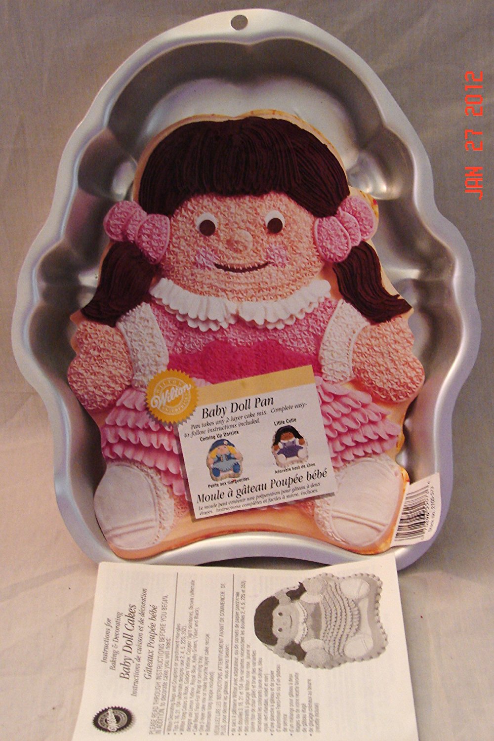 Wilton Baby Doll Cake Pan free image download