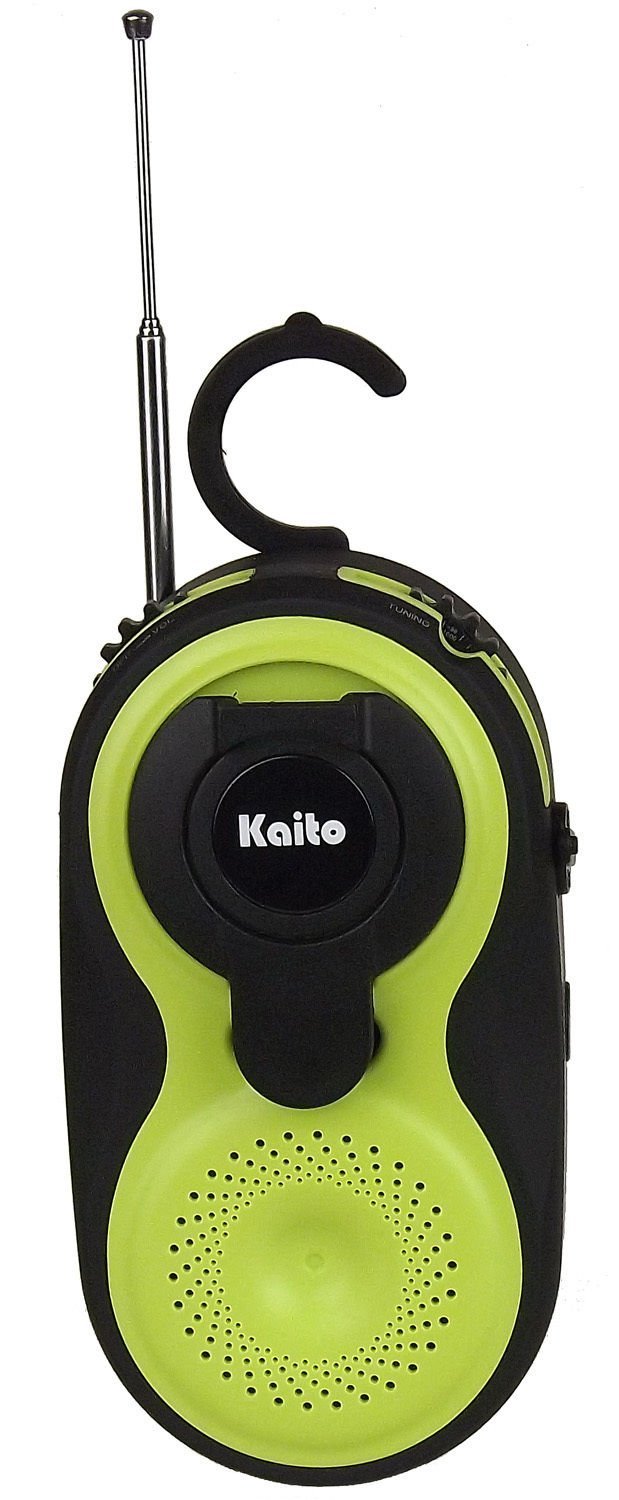 Kaito KA220 Water Resistant Shower Radios with AM FM and Splash Proof