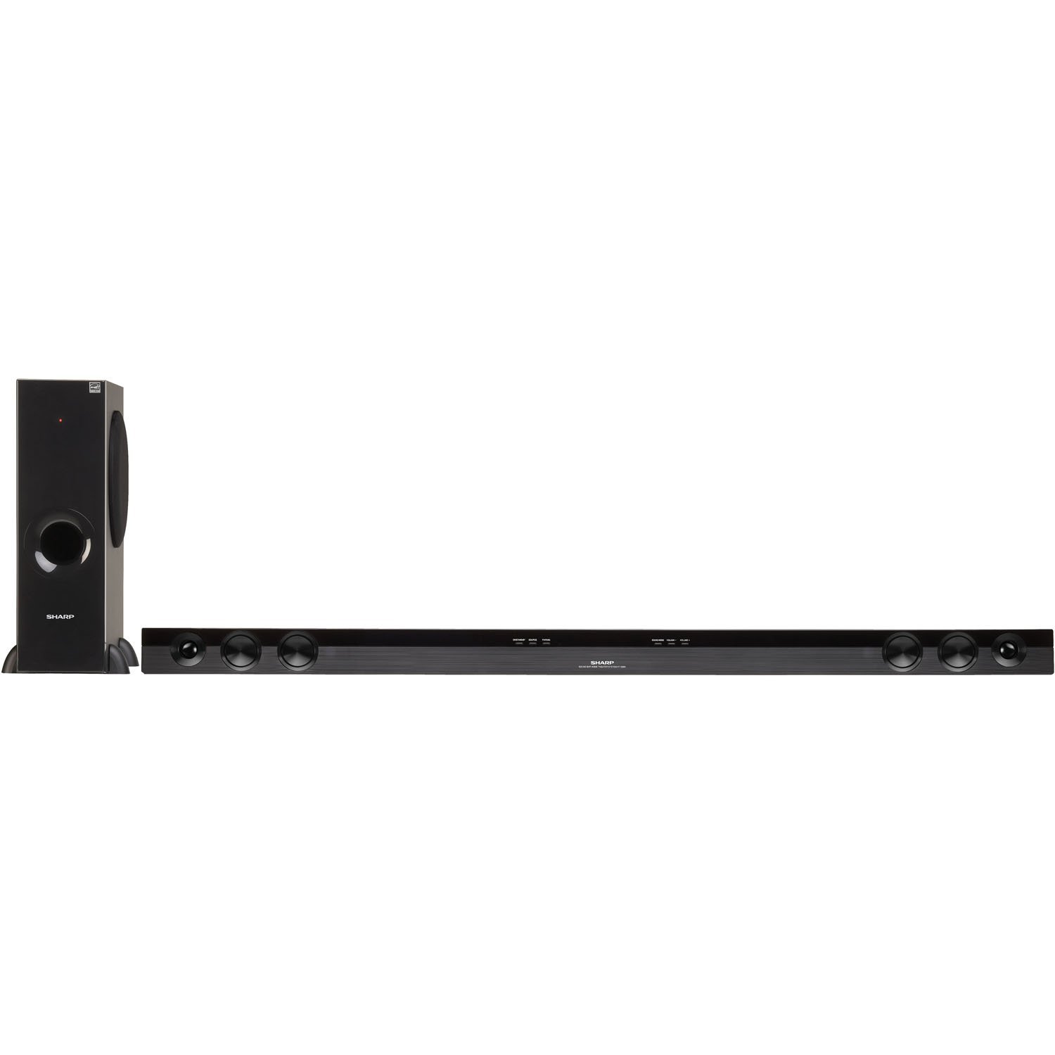 Sharp 2.1 Channel 310 Watts Sound Bar Home Theater Speaker System with