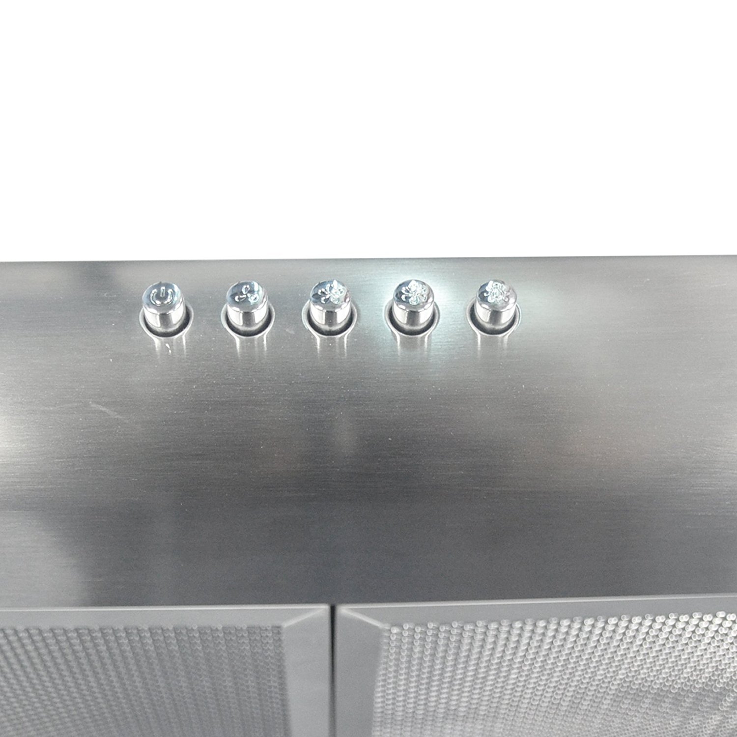 30" Range Hood Kitchen Wall Mount Stainless Steel Glass Stove Vents USA
