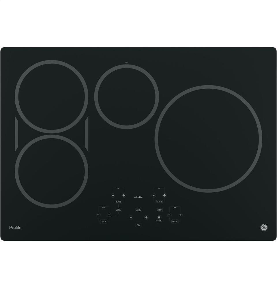 GE Profile PHP9030DJBB 30" Built-in Induction Cooktop with 4 Elements