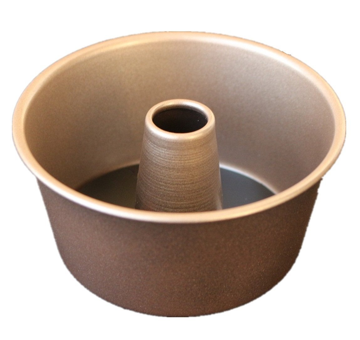 4 inch Savarin (Rum Baba) Cake Mould Champagne Gold Nonstick Convex