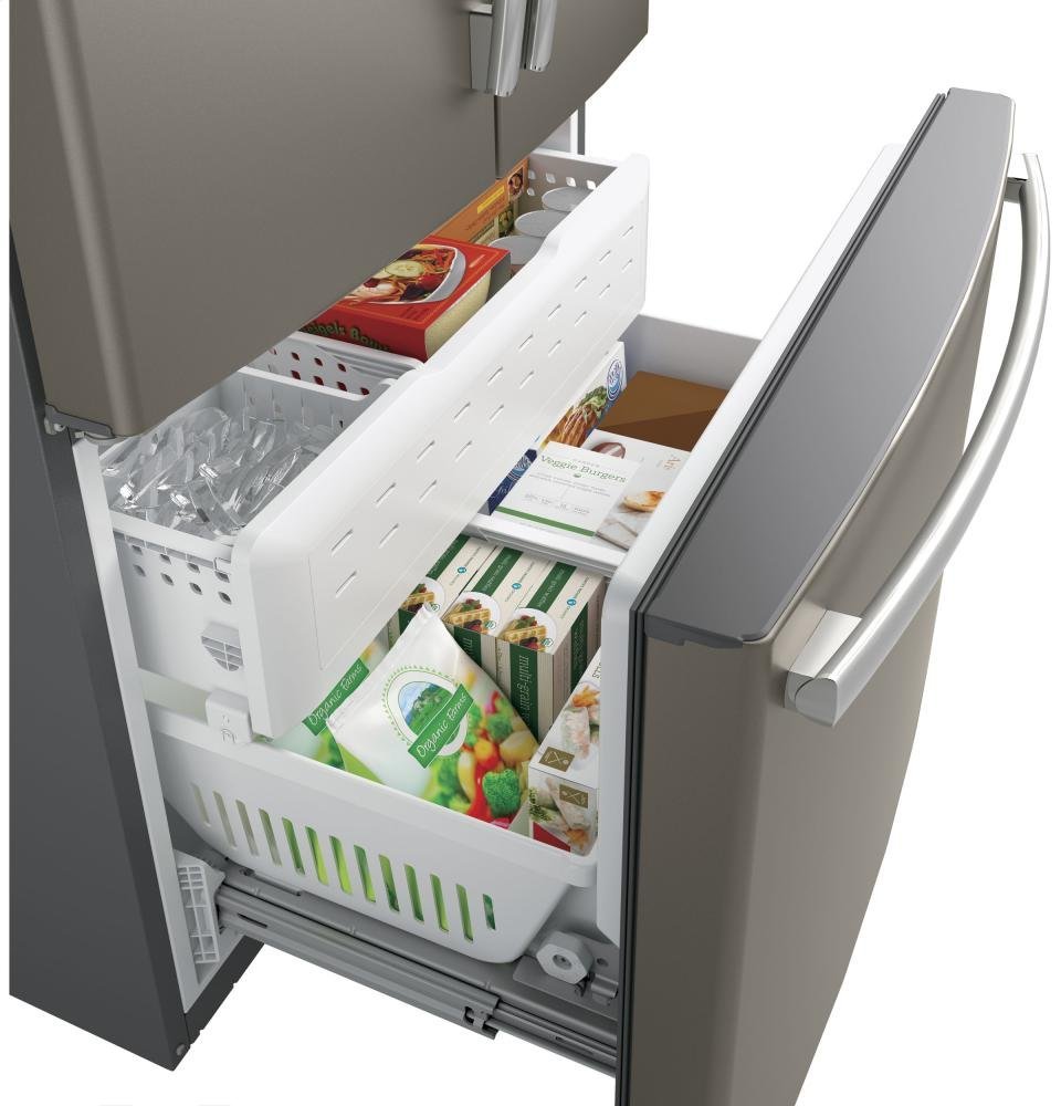 GE Slate FrenchDoor Bottom Freezer Refrigerator GNE29GMKES N6 free