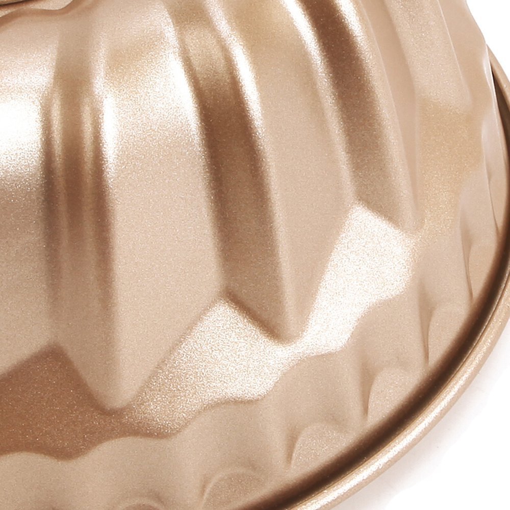 MyLifeUNIT Kugelhopf Mold, Non Stick Bundt Pan, 7inch 1 Quart Capacity
