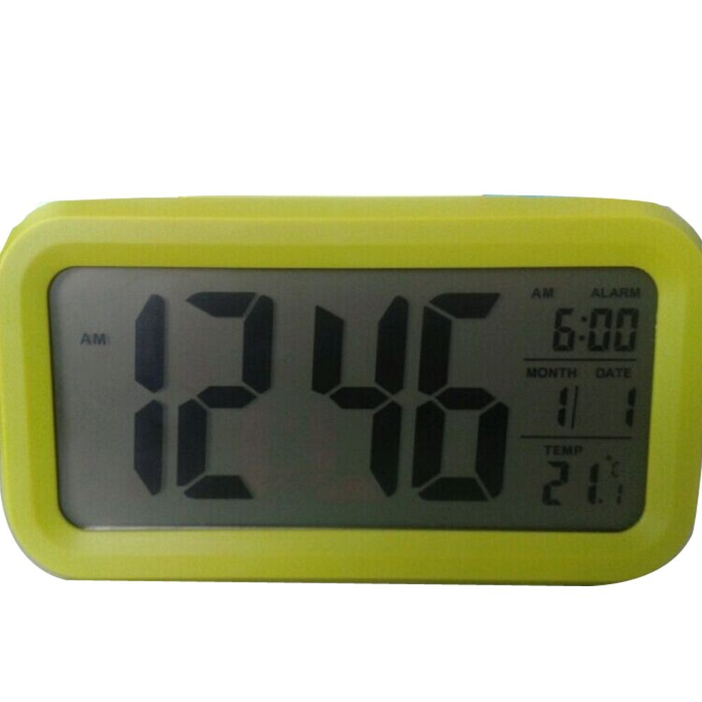 Morning Clock Wake You up Low and Soft Light That Won't Disturb the