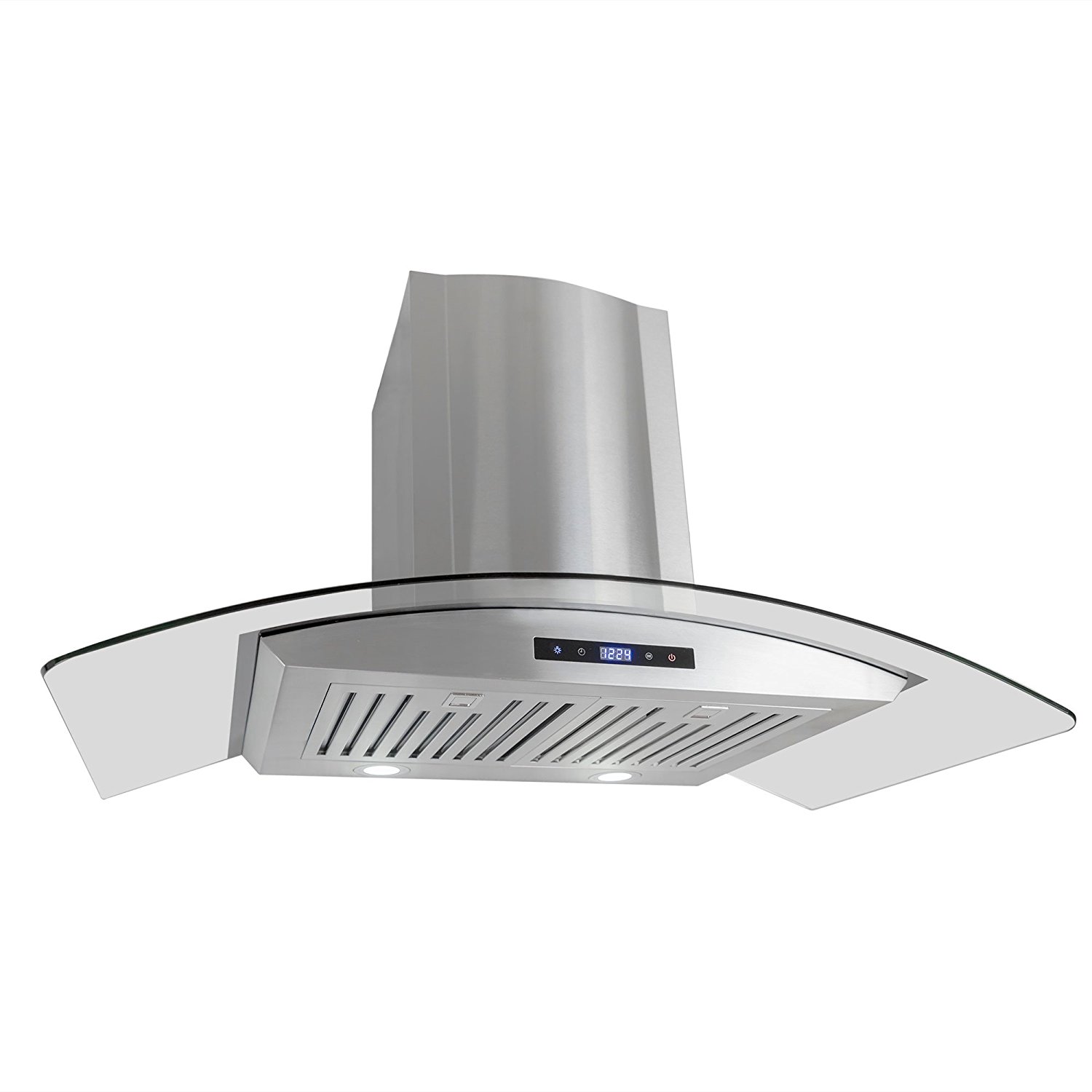 Cosmo COS668AS900 36" Wall Mount Range Hood with Glass & Touch
