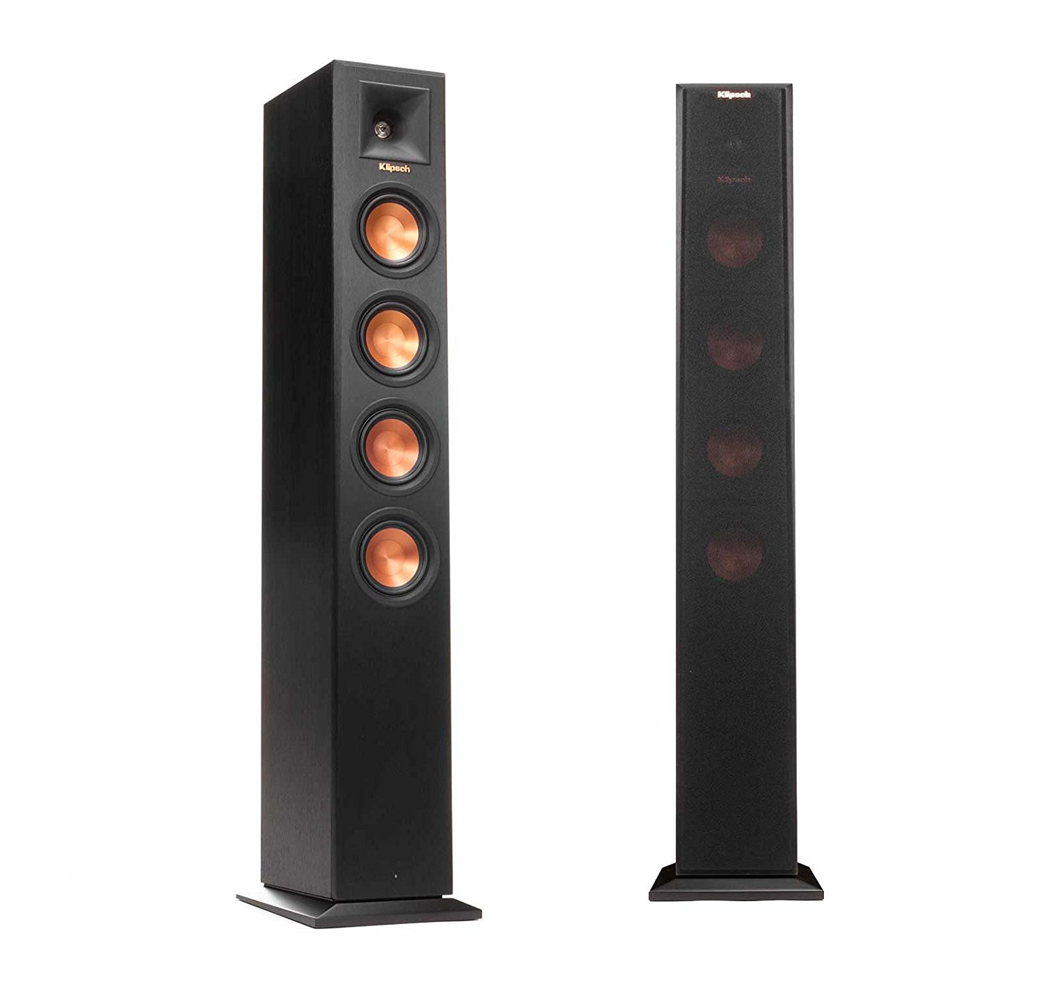 Klipsch RP440WF Wireless Black Tower Speakers (Pair) N5 free image