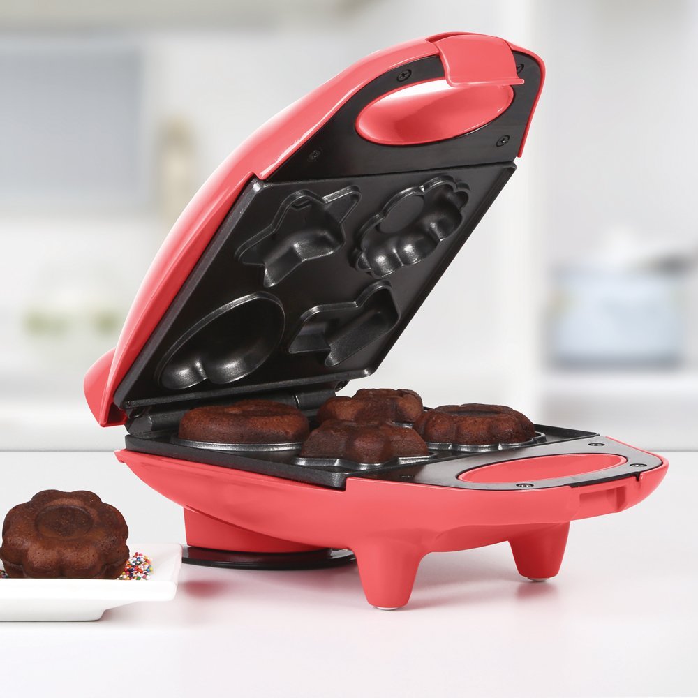 Holstein Easy as 1, 2, 3 Fun MiniBrownie Maker Coral free image download
