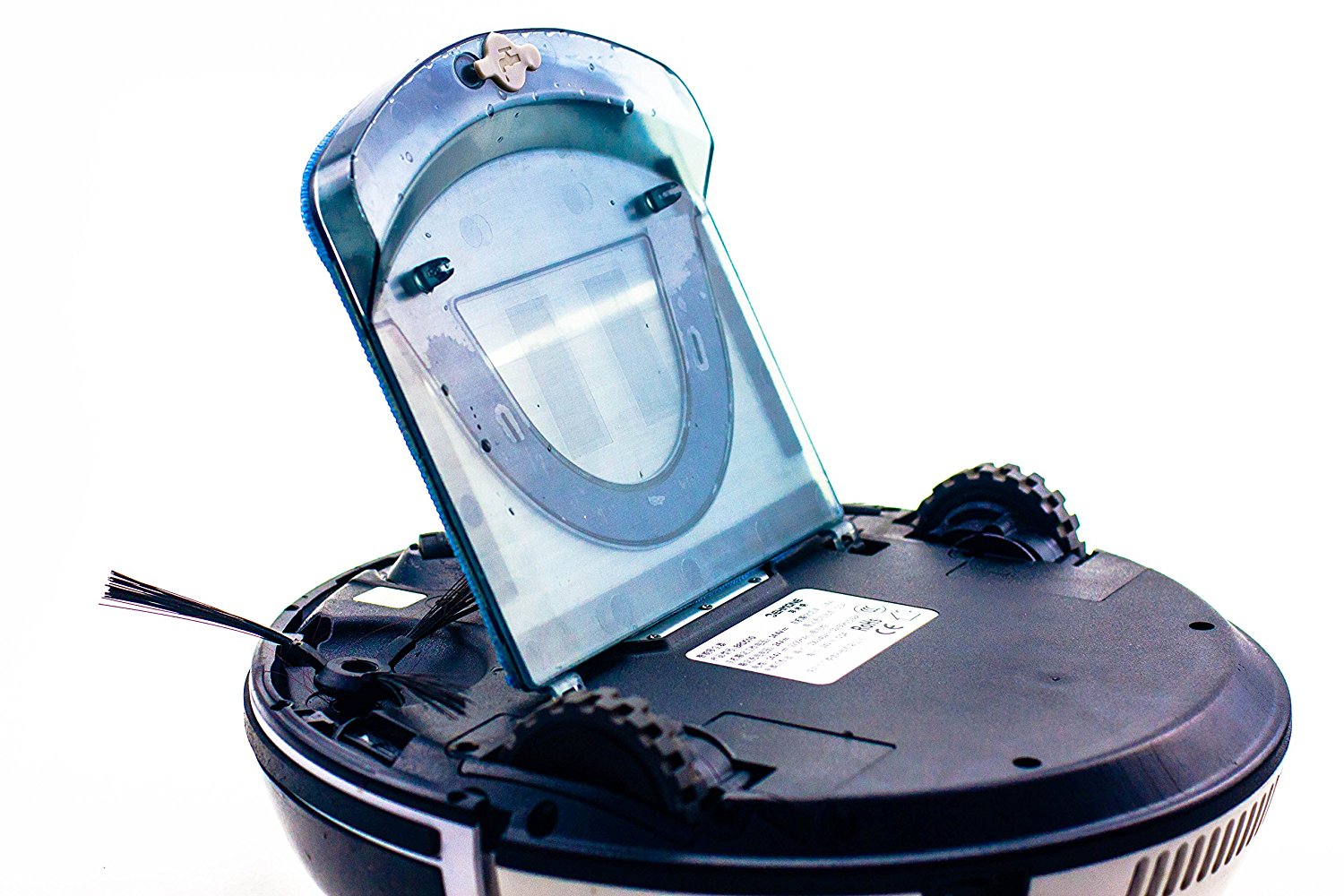 EHMONE Robot Vacuum Cleaner for Pets and Allergies Home with Mop White