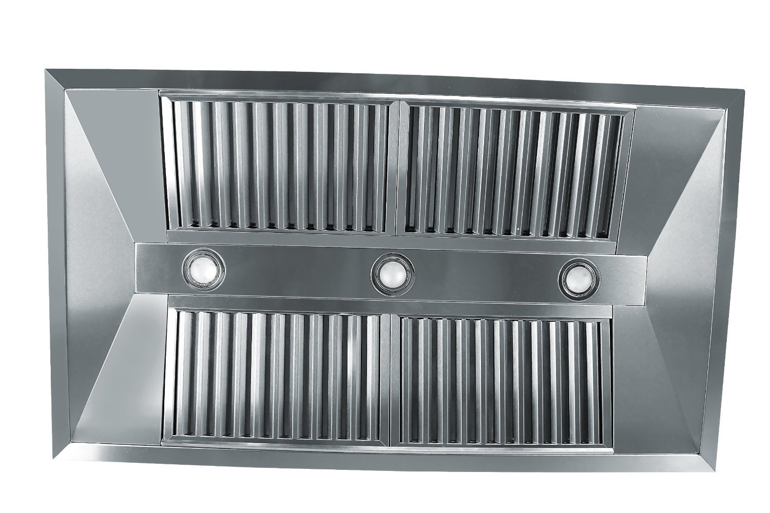 Z Line 1200 CFM Pro Island Range Hood with Baffle Filters