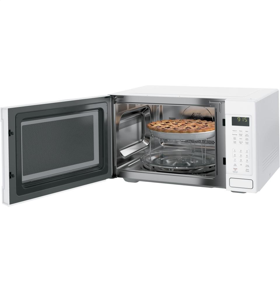 GE Profile White Countertop Convection Microwave N3 free image download