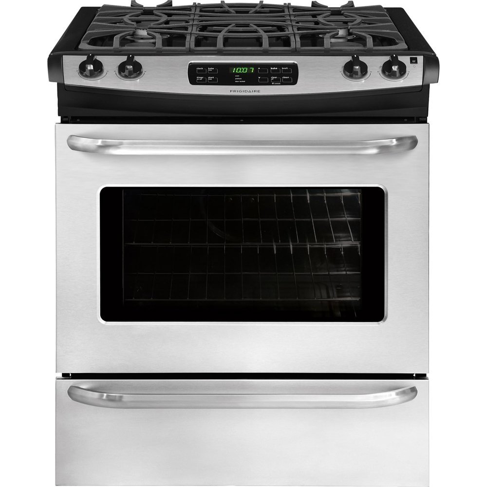 Frigidaire FFGS3025PS 30" Stainless Steel Gas SlideIn Sealed Burner Range N2 free image download