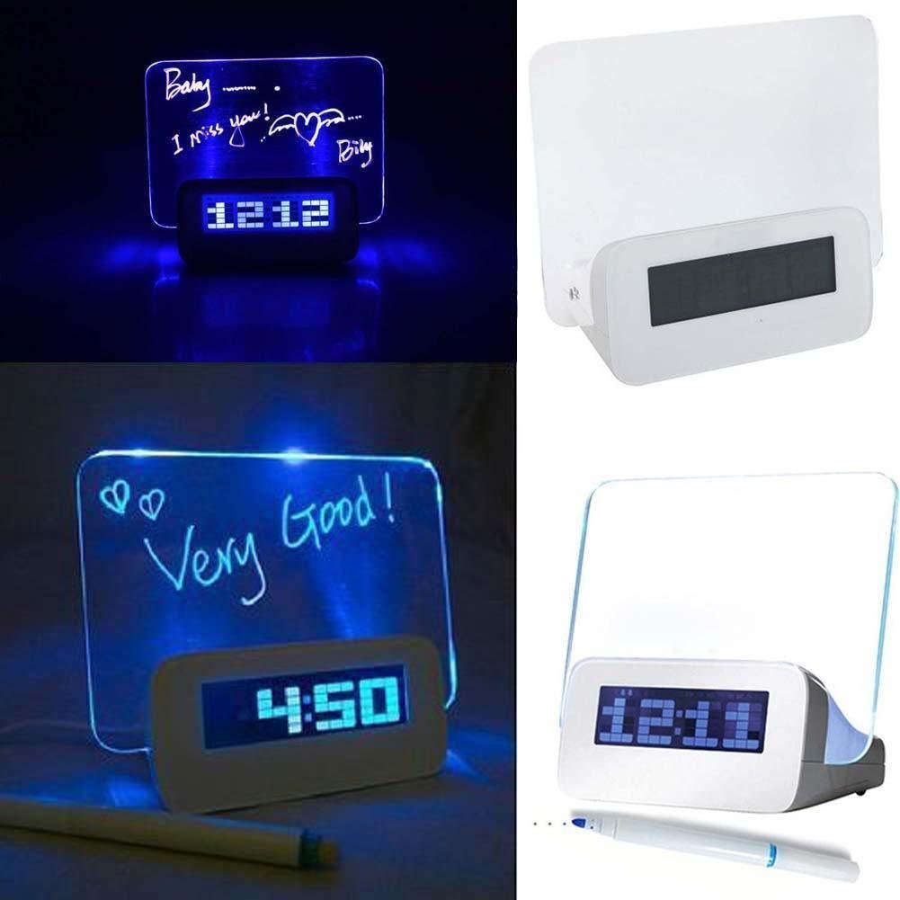 2015 Novelty Message Board Digital Timer Alarm Temperature Calendar LED