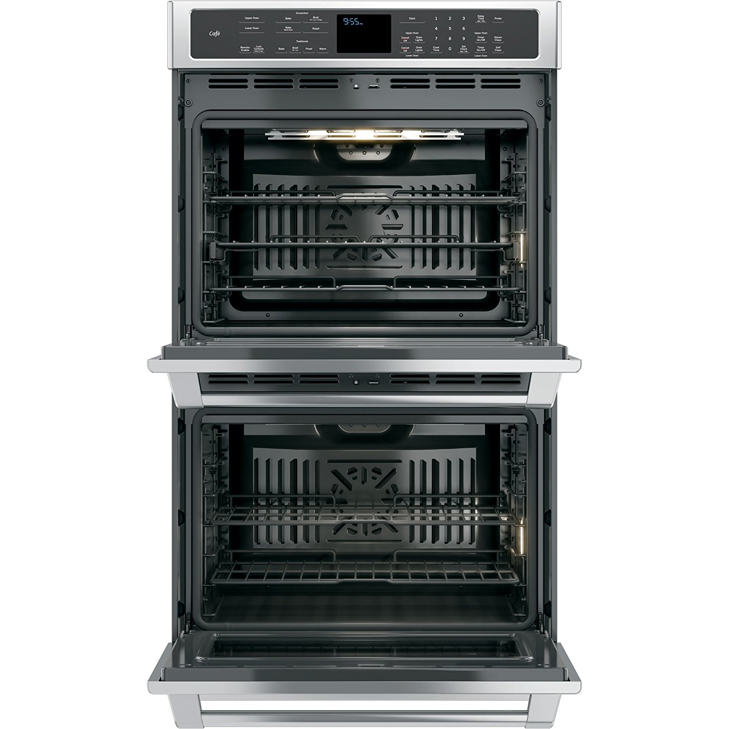 GE Cafe CT9550SHSS 30" Double Wall Oven with 5.0 Cu. Ft. Oven Capacity
