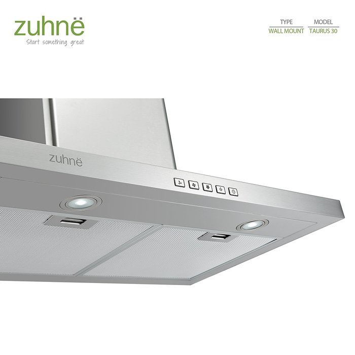 Zuhne Taurus 30 inch Kitchen Wall Mount Vented/ Ductless Stainless