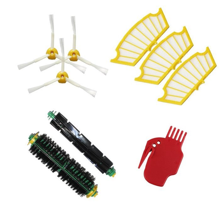 Hongfa Irobot Roomba Kits Roomba 3armed Side Brush, Roomba Flexible