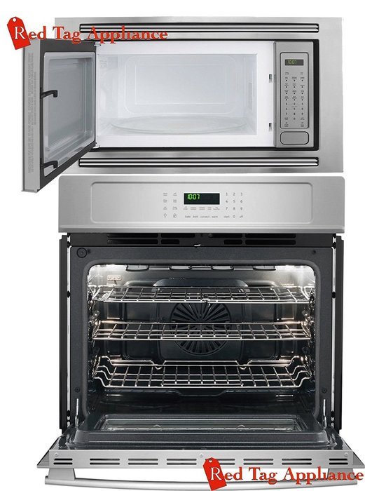Frigidaire Professional 27" Stainless Steel Electric Wall Oven/Microwave Combo FPEW2785PF